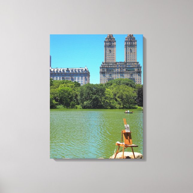 Lienzo Pintura de Estados Unidos (Anverso)