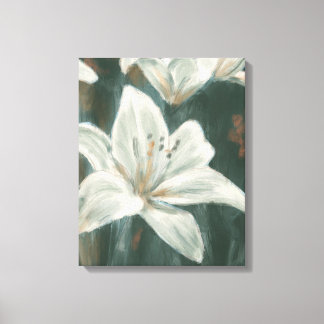 Lienzo Pintura de flores de Lily