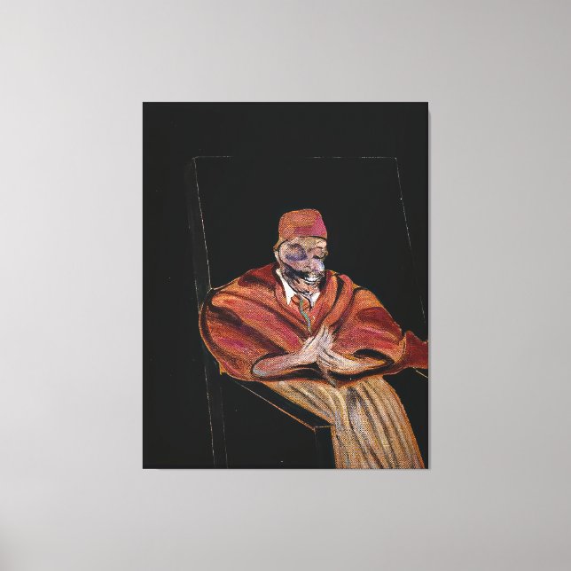 Lienzo pintura de Francis Bacon (Anverso)