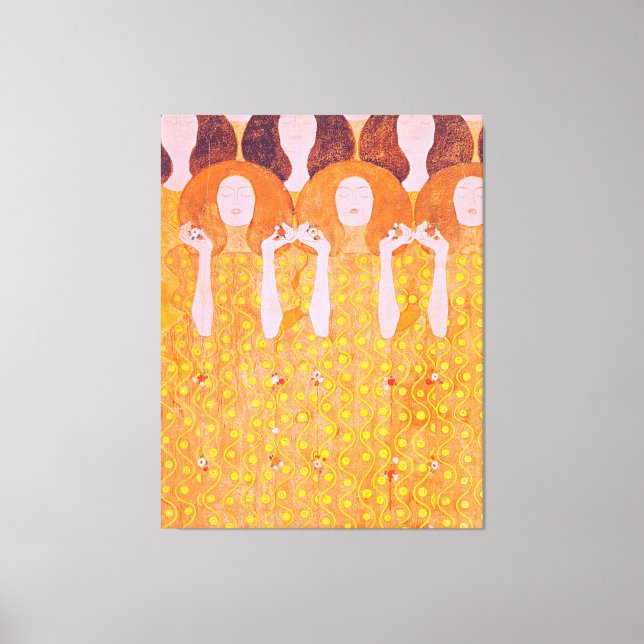 Lienzo Pintura de Gustav Klimt (Anverso)