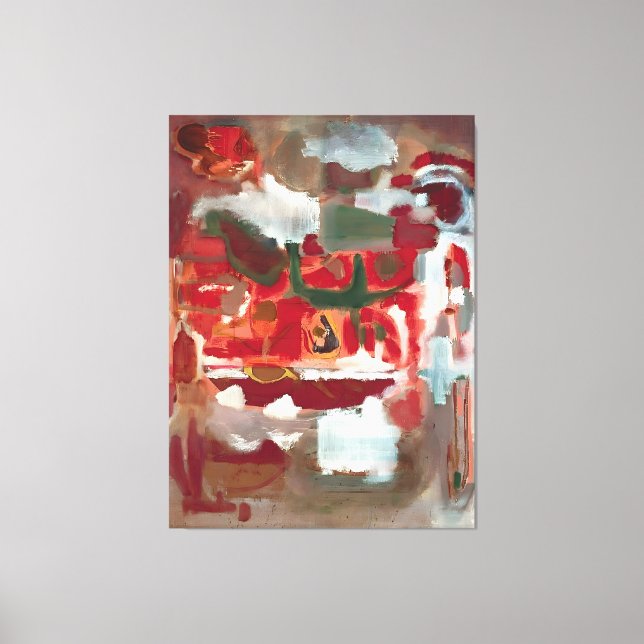 Lienzo pintura de Mark Rothko (Anverso)