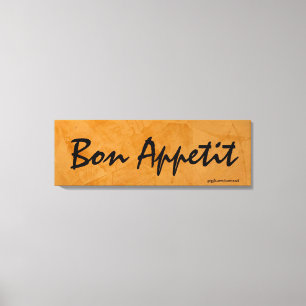 Lienzo Pintura de naranja toscana Bon Appetit