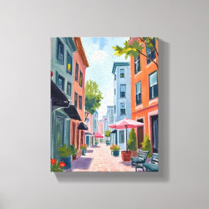 Lienzo Pintura de Newport Rhode Island
