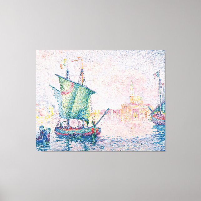 Lienzo pintura de Paul Signac (Anverso)
