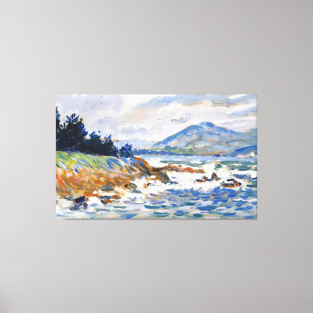 Lienzo pintura de Paul Signac (Anverso)
