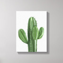 Lienzo Pintura de planta de cactus - Ilustración de natur