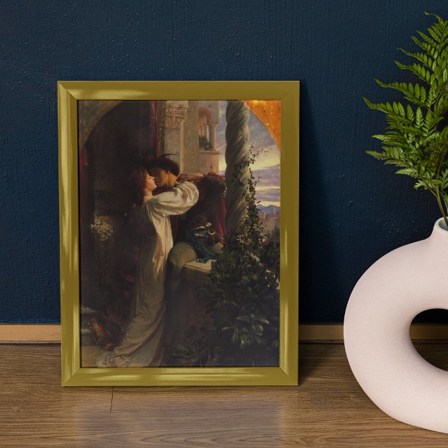 Lienzo Pintura de Romeo y Julieta por Sir Francis Dicksee (Romeo and Juliet Painting by Sir Francis Dicksee Print)