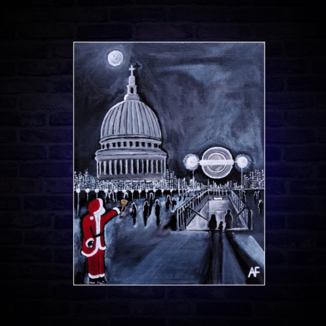 Lienzo Pintura de Santa en Londres de Alfred Fox (Subido por el creador)