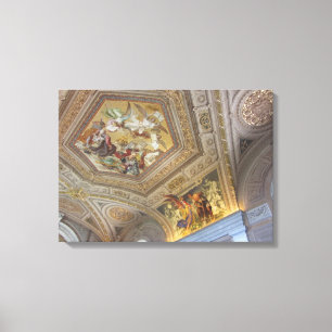 Lienzo Pintura de techo fresco