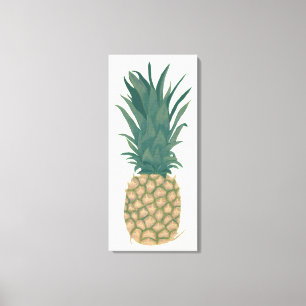 Lienzo Pintura de tela envuelta de piña madura