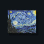 Lienzo Pintura de tela nocturna estrellada de Vincent Van<br><div class="desc">¿Quieres añadir algo de color a la habitación? Prueba esta imagen colgada de la noche estrellada de Vincent Van Gogh. Sólo utilizamos lienzos de calidad superior, adhesivos duraderos y tintas de archivo para garantizar que su obra de arte se mantenga segura de los pasos de contrabando, desvanecimiento y descascarillado. El...</div>