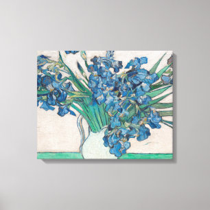 Lienzo Pintura de Van Gogh Jarrón de Iris Impresionismo