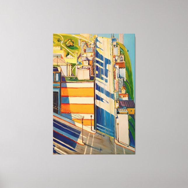 Lienzo pintura de Wayne Thiebaud (Anverso)