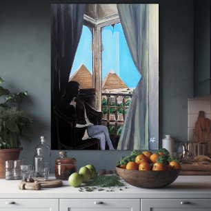 Lienzo Pintura del Hotel Pyramisa de Alfred Fox