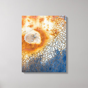 Lienzo Pintura despegable y resumen rusty