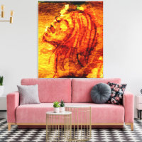 Pintura en Acuarela de Tristeza de Salud Mental