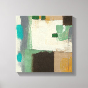 Lienzo Pintura expresionista con fuertes pinceladas