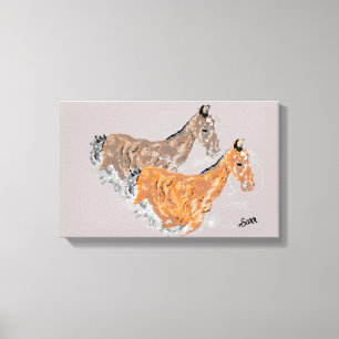 Lienzo Pintura : Ganador se lleva todo