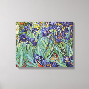 Lienzo Pintura impresionista de Van Gogh Irises