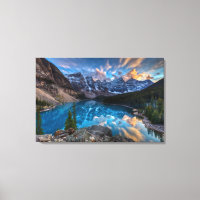Pintura sobre Moraine