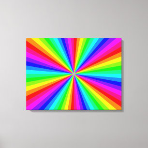 LIENZO PINWHEEL RAINBOW