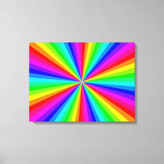 LIENZO PINWHEEL RAINBOW (Anverso)