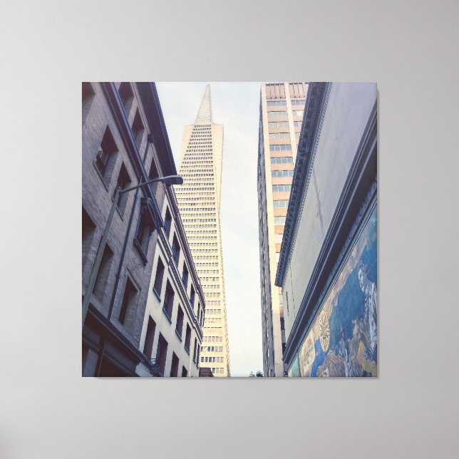 Lienzo Pirámide TransAmerica (Anverso)