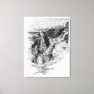 Lienzo Piratas antiguos, Sir Henry Morgan en el océano