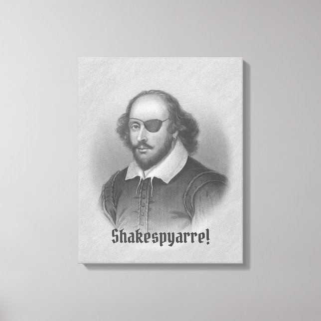 Lienzo Pirate Shakespeare (Anverso)
