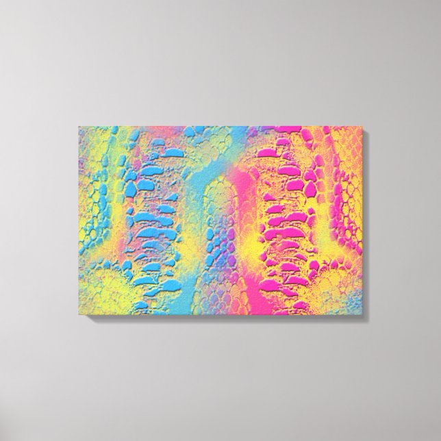 Lienzo PIRÓN - fractal decorativo moderno - (Anverso)