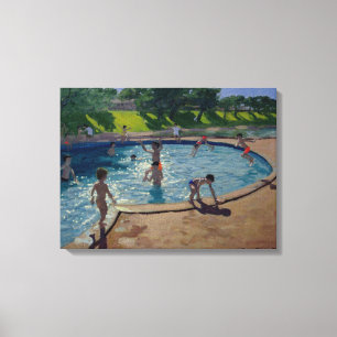Lienzo Piscina 1999