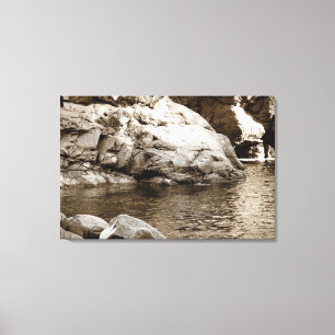 Lienzo Piscina arco iris