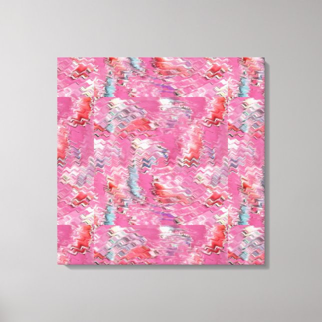 Lienzo Piscina de peces (Anverso)