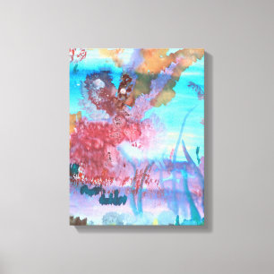 Lienzo Piscina de rock