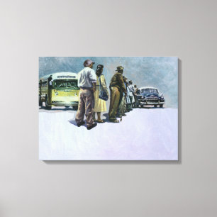 Lienzo Piscinas del desafío 2001