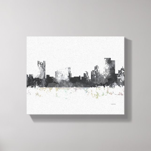 LIENZO PITTSBURGH PENNSYLVANIA SKYLINE (Anverso)