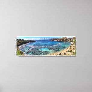 Lienzo PixDezines HANAUMA BAY, VISTA PANORÁMICA