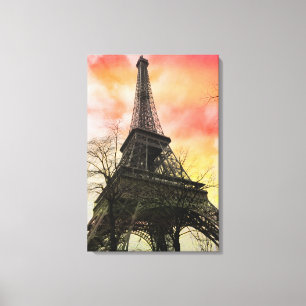 Lienzo PixDezines parís otoñal, torre eiffel