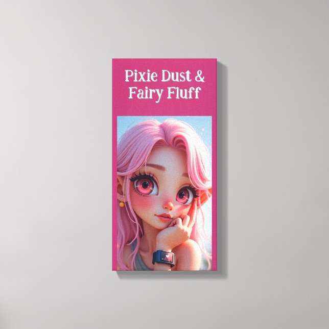 Lienzo Pixie Dust Elfie (Anverso)