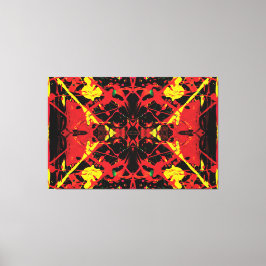 Lienzo Placa central volcánica 60x40