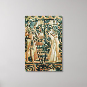 Lienzo Placa de la tapa de la demostración de la caja