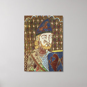 Lienzo Placa de la tumba de Geoffrey Plantagenet