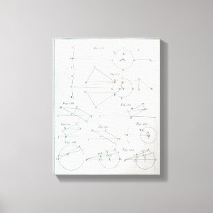 Lienzo Placa XX del volumen I