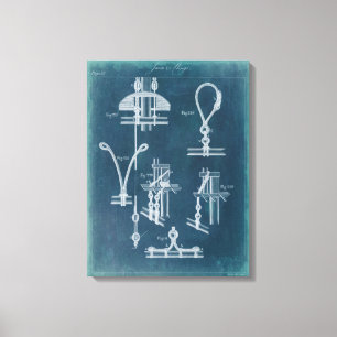 Lienzo Plan de detalle náutico IV