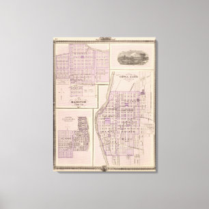 Lienzo Plan de la ciudad de Iowa, Plan de Marengo