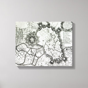 Lienzo Plan de Lisle, 1736