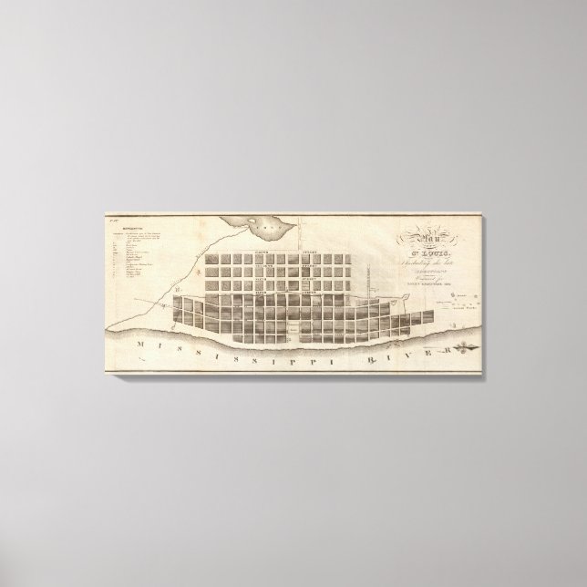 Lienzo Plan de San Luis, Misuri (Anverso)