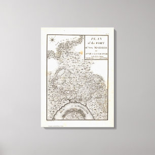 Lienzo Plan del Fuerte de Nueva Madrid