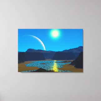 Lienzo Planeta alienígena