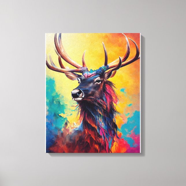 Lienzo Planeta natural de la aventura del descubrimiento  (Anverso)